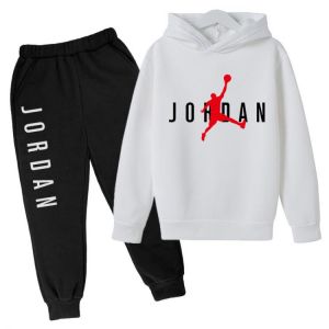 Children Boys Girls Sportswear Suits 2021 New Fashion Sportswear Boy Kids Casual Dress Hooded Sleeve Length (cm) Tops Fit Type