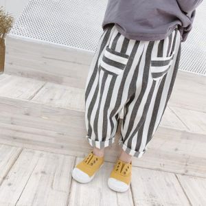 Celveroso Kids loose Pants Baby Boys girls Casual Pants Kids Clothing Cotton Long Trousers children Clothing casual Pants