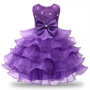 2021 Summer Dress Children's Clothing Girls Casual Prom Dresses Ball Gown Princess Tulle Party Dress Vestido De Fiesta De Bod