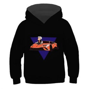 Kid's Merch A4 Lamba Hoodie Spring Autumn Boy's Sweatshirt Hooded Sweatshirts Casual Parent Family Clothing Girl's 