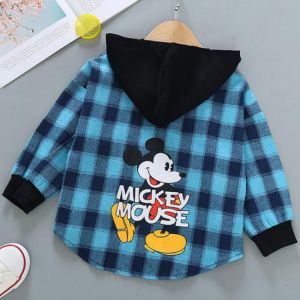 Children's Spring and Autumn Shirts Boys and Girls Thin Long-sleeved Shirts 2020 New Children's Cardigan Plaid Casual Sh