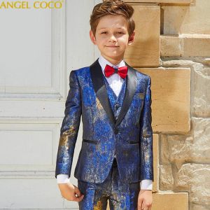 Boys Costume Baby Boy Suit Children Wedding Suit For Boys Blazer Kids Suits Boys Prom Suits Formal Clothes Boy's Evening Dres