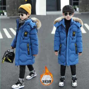 all in one place ילדים ותינוקות Children&#x27;s Parka Winter Jackets Kids Clothing 2021 Boys Warm Down Cotton-Padded Coat Thickening Outerwear Clothes 6 8 12 14 Y