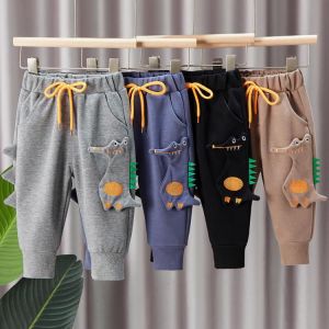 2021 Baby Sweatpants Children's Clothing Boys Cartoon Cargo Pants Teenagers Trousers Winter Cotton Pants Pantalones Para Bebe