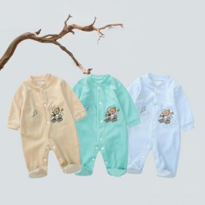 New 2021 Baby Rompers For Girl Clothing Pink Cartoon New Born Baby Clothes One Pieces Pajamas Fleece Newborn Jumpsuit Costume