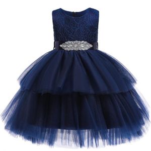 Summer Pageant Baby Tutu Dress Girl Kids Dresses For Girls Clothing Lace Party Wedding Dress Elegant Princess Dress Evening
