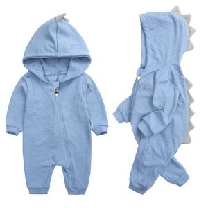 2021 Autumn Baby Clothing Newborn Girl Boys Cute Rompers Infant Jumpsuit Toddler Hooded Bodysuit Ropa Bebe Recien Nacido