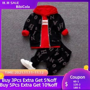 Baby boys clothes sets spring autumn newborn fashion cotton coats+tops+pants 3pcs tracksuits for bebe boys toddler casual sets