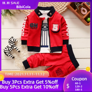Baby Boy Clothing set fashion Cotton Hooded Tops+Pants 3pcs Outfits Infnat Boys Tracksuit newborn kids clothes Sets