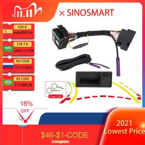 SINOSMART CanBus Reversing Dynamic Trajectory Parking Camera for Skoda Octavia Volkswagen Tiguan 187B 280 MQB PQ Audi A5 Q5 Q2
