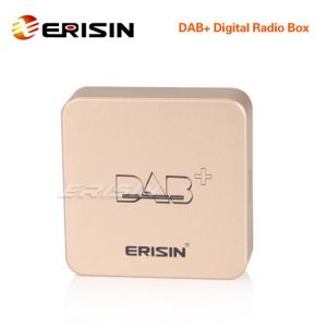 Erisin ES364 Digital Radio DAB+ Box Aerial Amplified Antenna for Android 7.1/8.1/9.0/10.0 Car Stereos