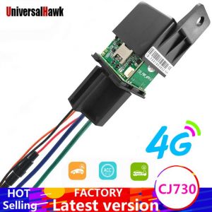 Motorcycles Hidden Mini Car Relay GPS Tracker Cut Off Oil Towed Away ACC Status SMS Alarm Locator Tracking System Free APP CJ730