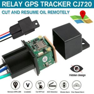 New CJ720 Car Tracking Relay GPS Tracker Anti-theft Real Time Device GSM Locator