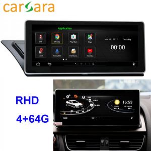 RHD Au di A4 A5 S4 S5 Android 2009-2016 Head Unit DVD Player Car Radio System Touch Screen Android 4G RAM 64G ROM