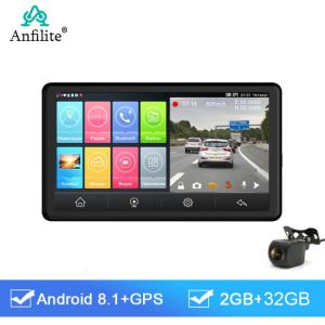 Anfilite 7 Inch Android 8.1 Car GPS Navigator 2GB RAM 32GB ROM Navigation Car WiFi with Car Dash Camera DVR Free GPS Map