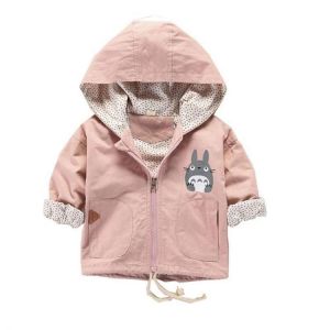 2021 Spring Autumn Newborn Clothes Baby girl Hooded jacket infant boys Coat Pure cotton zipper hoodie Toddler Kids Clothing 0-4Y