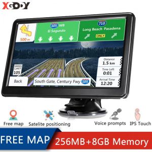 XGODY Car Navigator GPS Vehicle 7 Inch 8GB HD Screen Car GPS Navigation Voice Prompts Truck Navigation America Free Map 2020