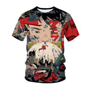 New 2021 Women's T-shirt Men Blood Anime 3D tshirt lady tops Summer simpleness Printed Female T shirt girls Short Sleeved Tee