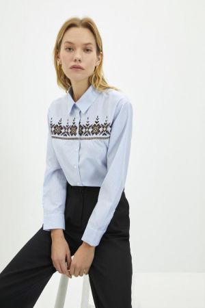Trendyol Embroidered Shirt TWOAW22GO0850