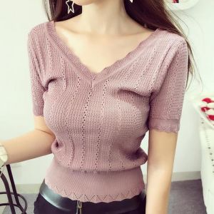 Summer 2020    short   sleeve  t shirt mint Women  Top Garment