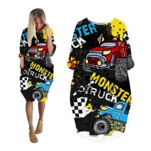LIASOSO Punk Rave Dress 2021 3D Print Fashion Dresses Women Funny Harajuku Dress Long-sleeve Dresses for Women-6