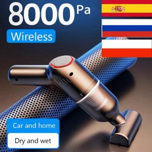 Car Vacuum Cleaner Wireless 8000Pa Handheld Mini Vaccum Cleaner For Car Home Desktop Cleaning Portable Vacuum Cleaner