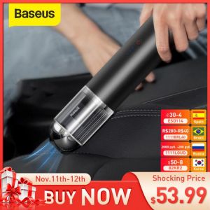 Baseus 15000Pa Car Vacuum Cleaner Wireless Mini Car Cleaning Handheld Vacum Cleaner w LED Light for Car Interior Cleaner