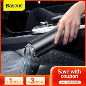 Baseus Car Vacuum Cleaner Portable Wireless Handheld Auto Vacuum Cleaner Robot for Car Interior & Home & Computer Cleaning