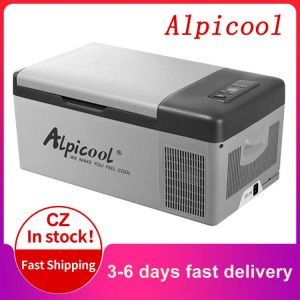 Portable Car Refrigerator Freezer Cooler 15L Auto Fridge Compressor Quick Refrigeration Home Picnic Icebox