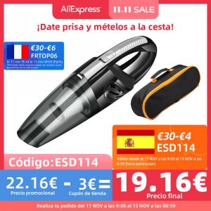Car Wireless Vacuum Cleaner 7000PA Powerful Cyclone Suction Home Portable Handheld Vacuum Cleaning Mini Cordless Vacuum Cleaner