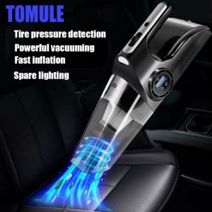 Portable car vacuum cleaner handheld automatic vacuum cleaner super suction car household wet and dry mini cleaner