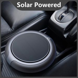 Solar Car Air Purifier USB Rechargeable Air Fresh Aromatherapy Formaldehyde Removal Negative Ion Air Clean ​Car Home Air Purif