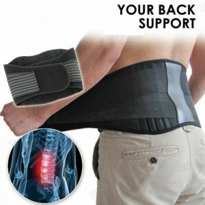 Adjustable Waist Tourmaline Self heating Magnetic Therapy Back Waist Support Belt Lumbar Brace Massage Band Health Care