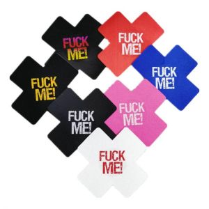 Sexy Lingerie Ladies Sex Accessories Luminous Cross Chest Paste Disposable Nipple Invisible Cloth Chest Paste Fun Accessories
