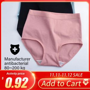 Lynmiss Women Panties Plus Size Belly Women Panties Lingeries Ladies Breathable Cotton Underwear Women Panties Briefs