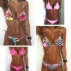 Floral print bikinis 2020 new swimwear women swimsuit beach bathing suit maillot de bain femme biquini sexy brazilian bikini set