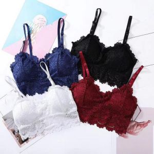 Women's SEXY LACE VEST Wrapped in Chest, Fashionable And Breathable Cotton, Popular Soft Girl Bra Without Steel Ring Underwea
