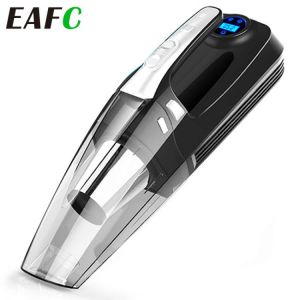Multi Function Car Vacuum Cleaner + Inflator Pump with Digital Display Portable Car Dual Use Car Auto Inflatable Air Compressor
