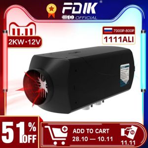 FDIK 12V 2KW Car Diesel Air Parking Heater Car Heater Stove Heater Autonomous Heater for Car Bus Trailer