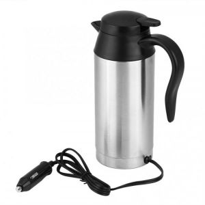 portable car heaters  Car Kettle 12 V,  Car Electric Kettle 750ml, Car Stainless Steel Cigarette Lighter Heating Kettle Mug