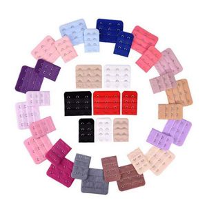 36Pcs 2/3 Buckles Rows Women Lady Adjustable Brassiere Strap Back Band Bra Extender Hook Women Intimates Lengthened Accessoires