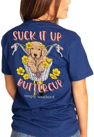 Simply Southern Suck it Up Buttercup Short Sleeve T-Shirt