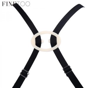 FINETOO 3Pcs/set Hot Sale Fashion Webbing Bra Buckles Shadow-Shaped Underwear Fasteners Bra Clips Strap Holders Invisible Buckle