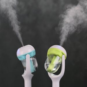 Car Steam Air Humidifier Aroma Diffuser Mini Air Purifier Aromatherapy Essential Oil Diffuser Mist Maker Sprayer For Car 12V DC