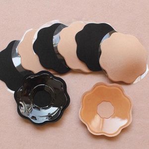 Women Reusable Pasties Silicone Breast Sticker Self Adhesive Nipple Cover Flirting Boob Tape Sexy Bra Pads Charm Nipples Covers
