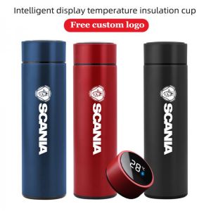 Display Water Bottle Travel 500ml Sport Cup For Scania K250 K280 K310 K320 SERIE G P S SerieX Intelligent temperature display