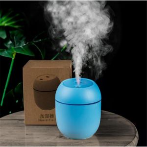 Car Air Humidifier Air Freshener 250ml Portable USB LED Mini Car Home Humidifier Oil Diffuser Mist Purifier For Car Home Office