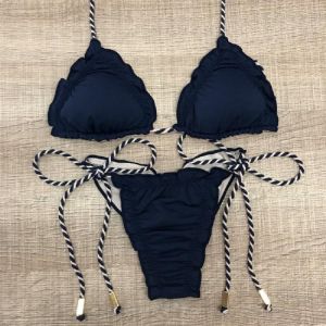Sexy Triangle 2019 Bikini Set New Women Solid Bathing Suit Swimwear Summer Beach Wear Female Low Waist Red Swimsuit Biquini