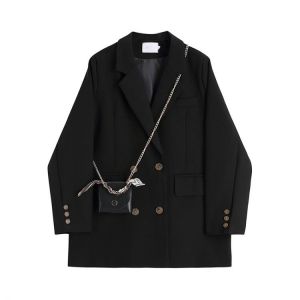 New Suit Coat Women's Spring Blazer Womens Tops Blouses Autumn Design Small Majority Korean Loose British Style Small Suit To