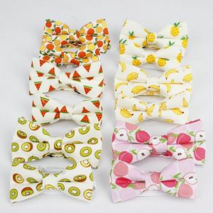 2019 Brand New Men's Cute Print Neck Tie Sets Pocket Square Parents Bow Tie For Child Boys Girls Students Ladies Sweet Bowtie
